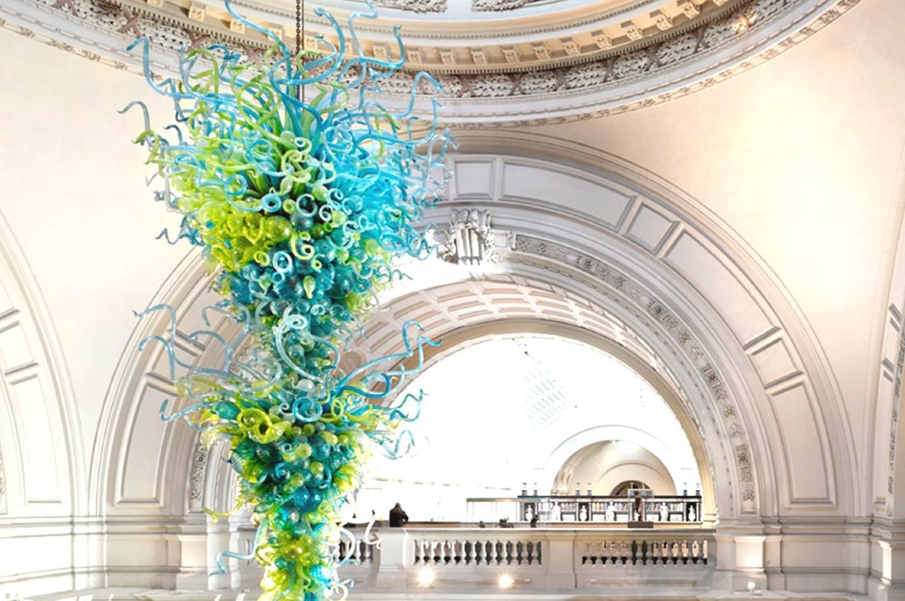 玻璃吊燈 DALE CHIHULY CHANDELIER V&A 博物館